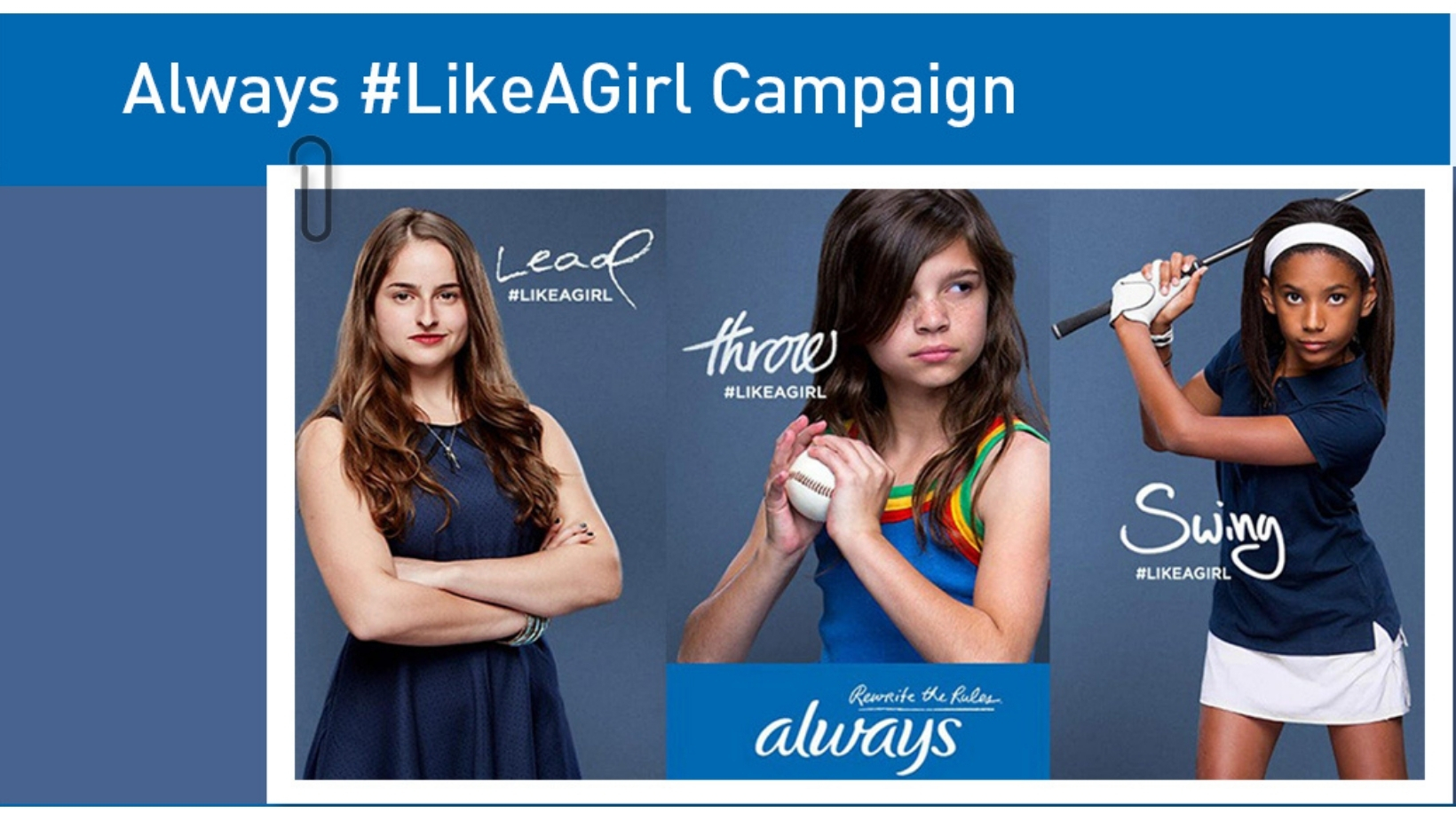 LikeAGirl campaign